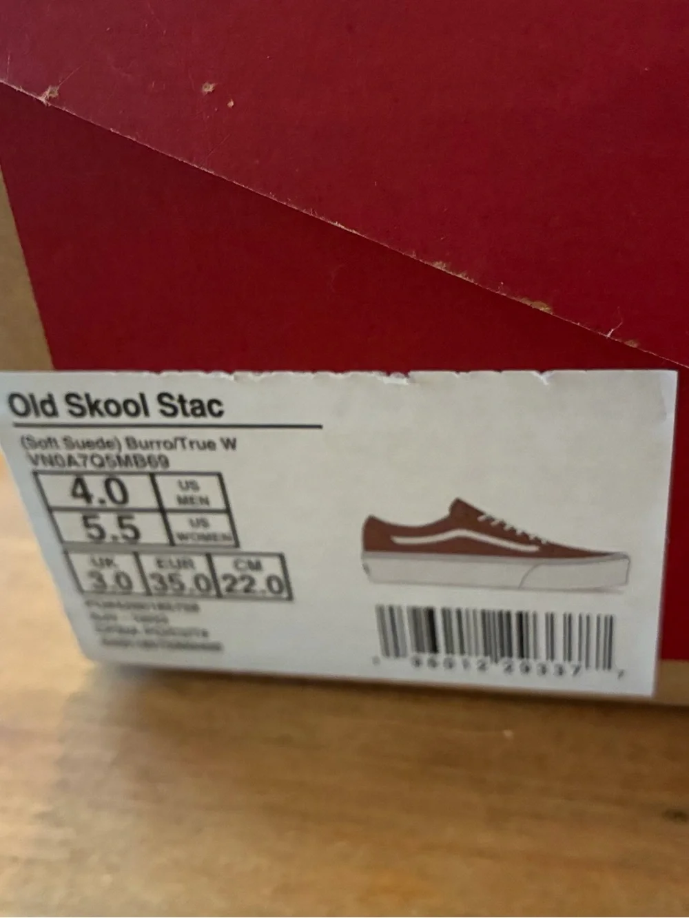 New Vans Old Skool Stackform Sneakers - Brown and White - Picture 7 of 12